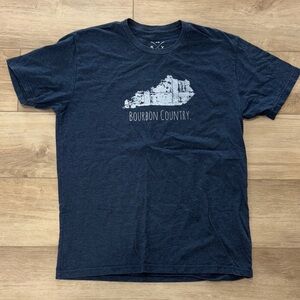 Shop Local Kentucky Bourbon Country men’s Navy T-Shirt size large